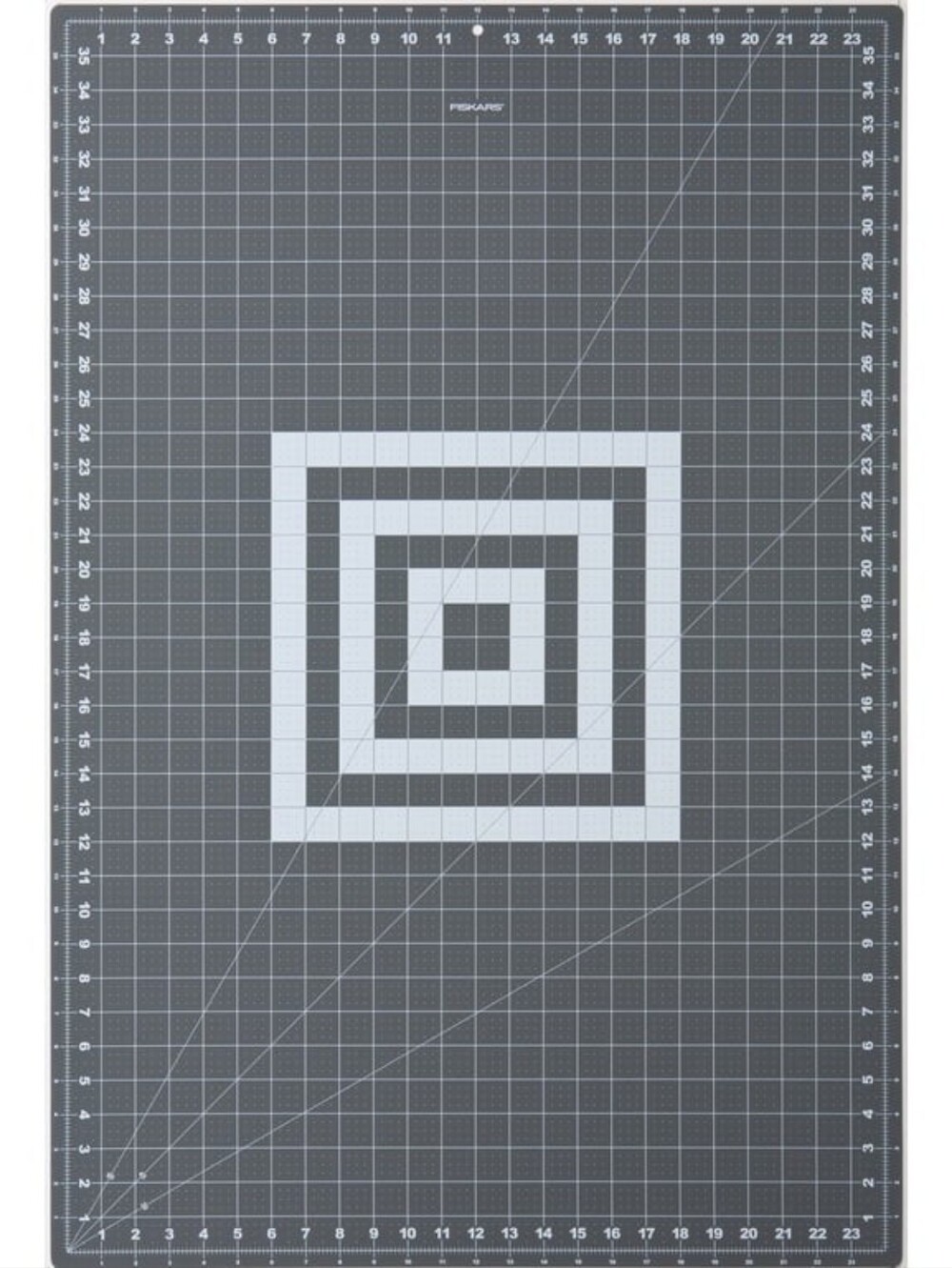 Fiskars Self Healing Cutting Mat for Quilting, Arts and Crafts, 24" x 24"